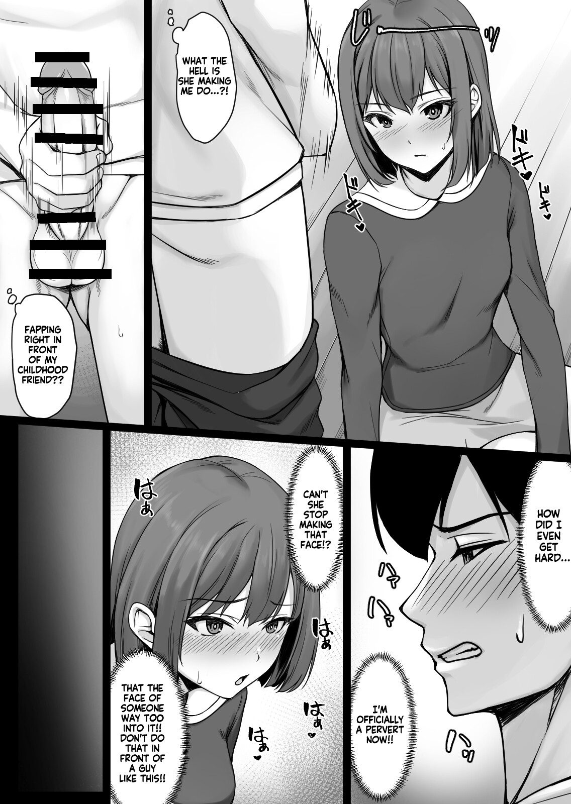 Hentai Manga Comic-My Childhood Friend Loves It When We Jerk Off Together! But What Will Happen If We Keep Going!?-Read-10